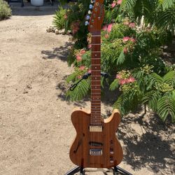 Warmoth padouk Wood Chambered Tele