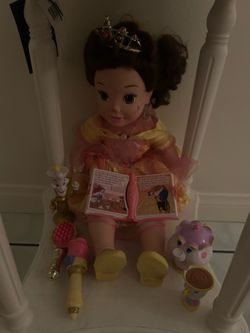 Disney Princess Belle Toddler Doll with Accessories