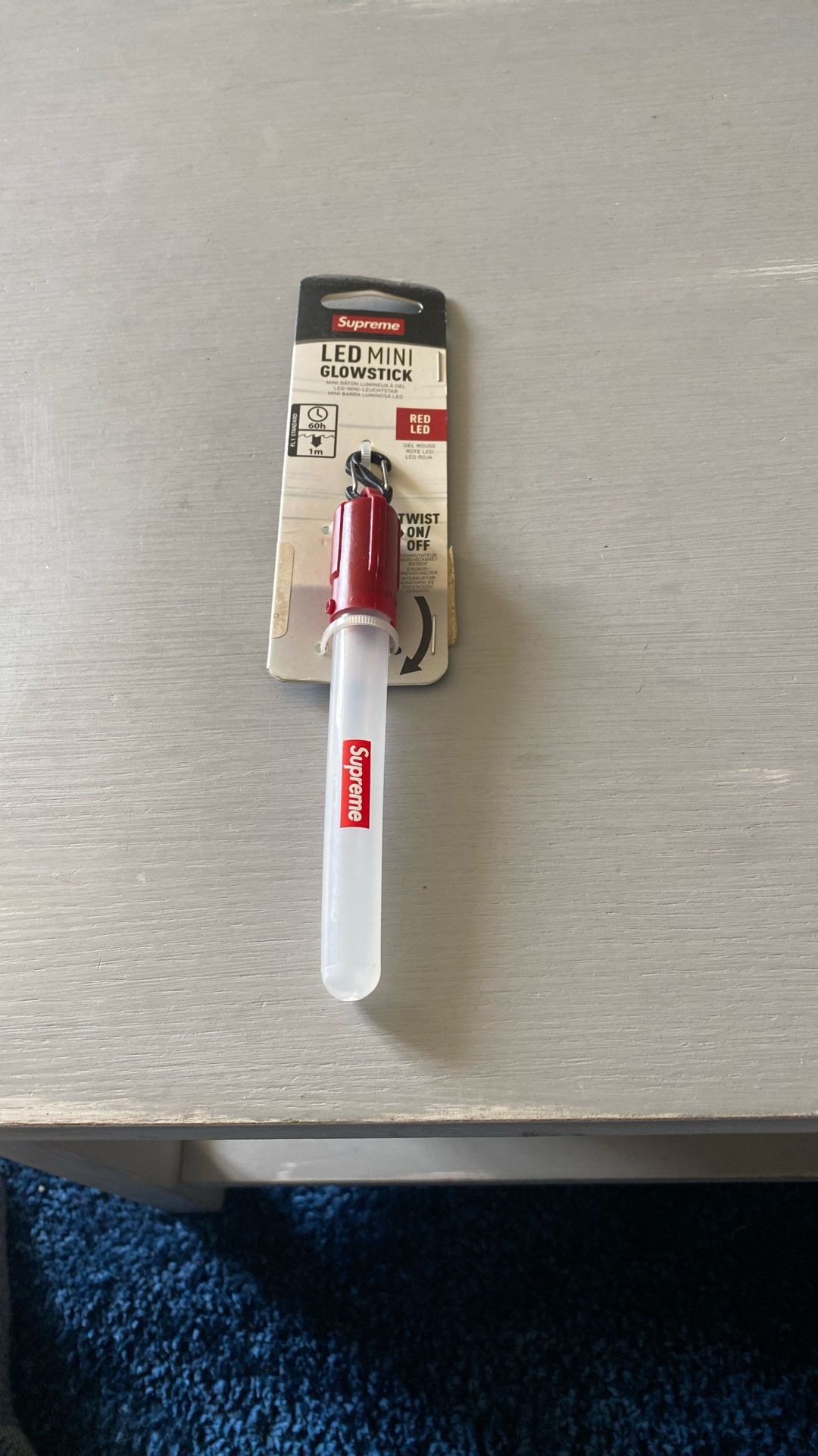 Supreme LED RED GLOW STICK