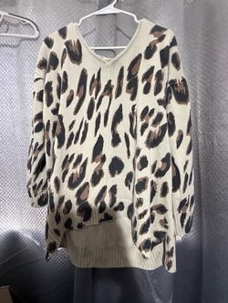 Women’s Leopard Sweater