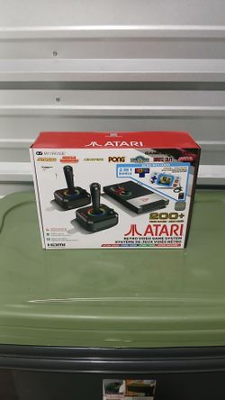 Atari Retro Video Game System 2-in-1 Bundle