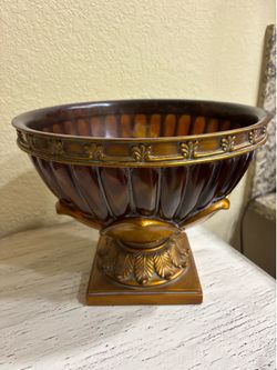 Brown vase