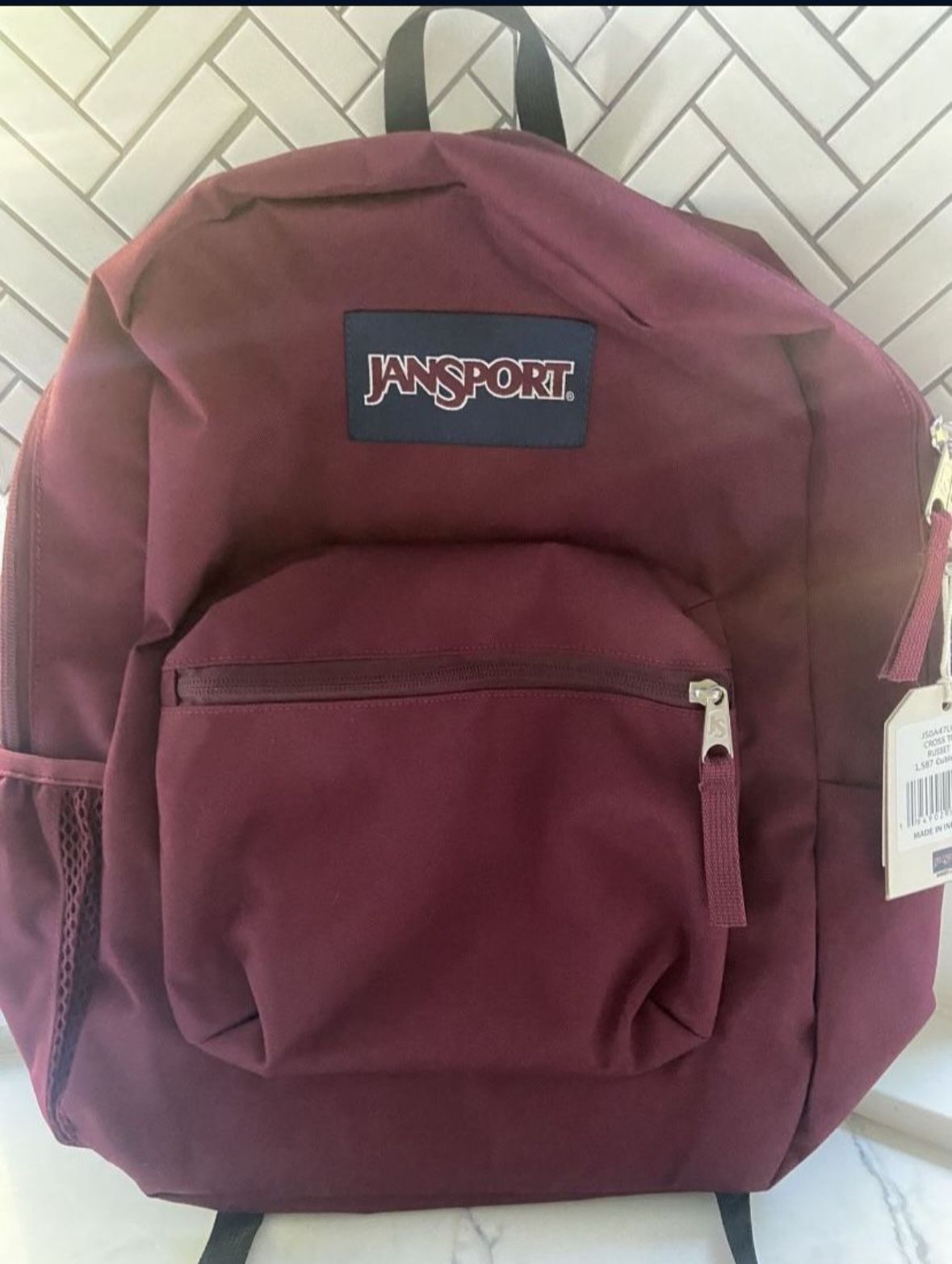 Russet Red Jansport Backpack