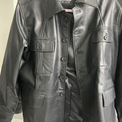 New Lamb Leather  Mens Jacket Size Medium 