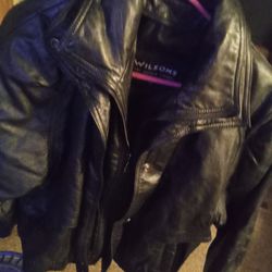 Wilson Leather Jacket Size Men's Small