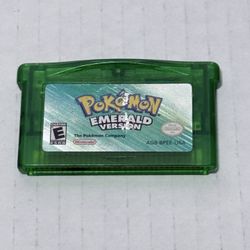 Nintendo Pokemon Emerald GBA gameboy advance game boy Authentic Game only complete 386+ PokeDex