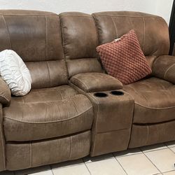 Rocker Recliner Loveseat 