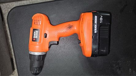 Black+Decker GC1800 18V Cordless Drill – With Battery