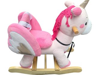 GIRLS TODDLER UNICORN ROCKING CHAIR TOY