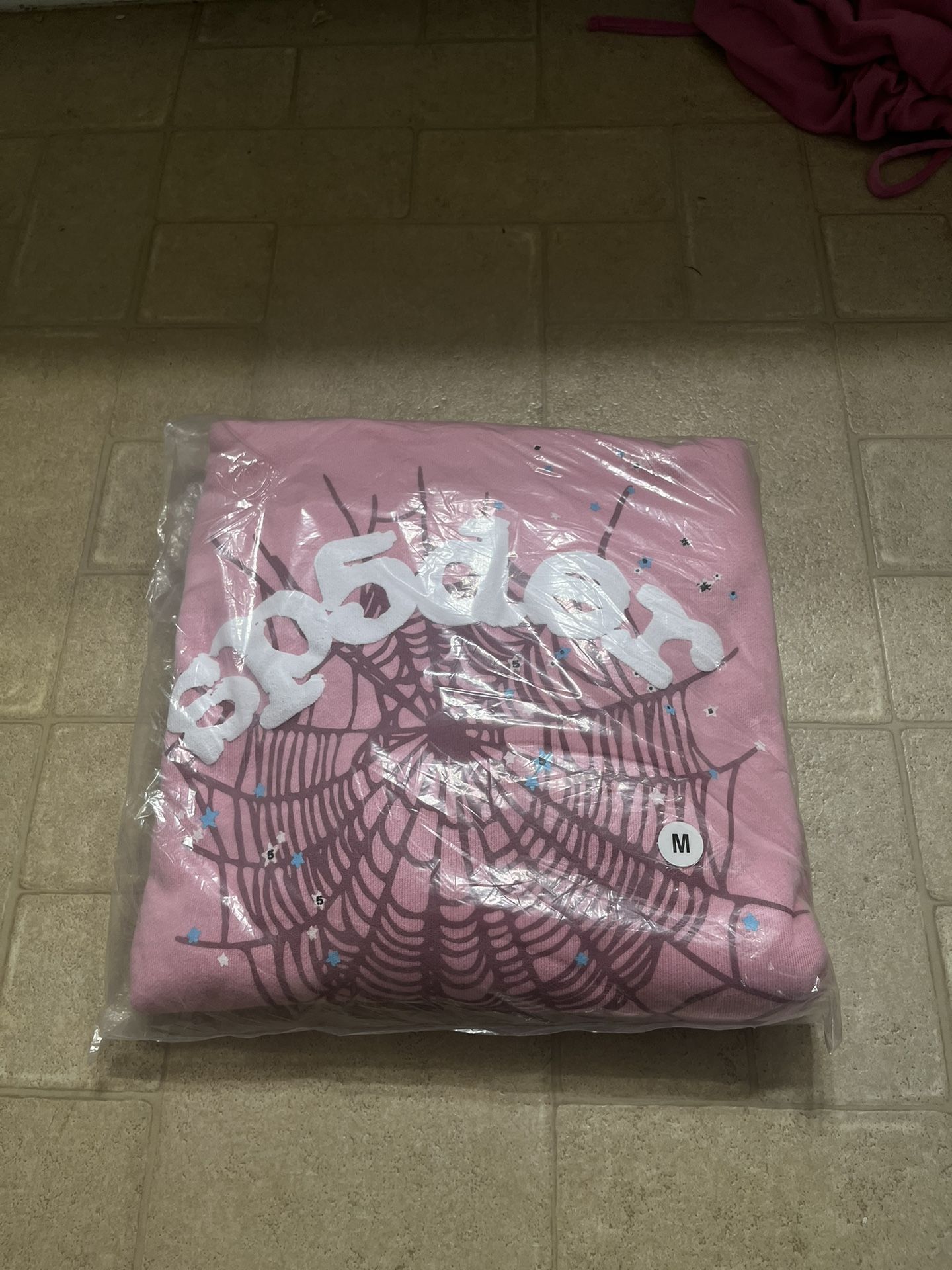 Pink Sp5der Hoodie 