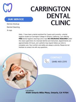 FREE DENTAL CLEANING