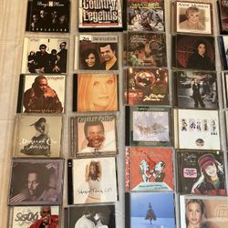 Lot Of 44 CDs, Mixed Artists/Genres 1990s-2000s