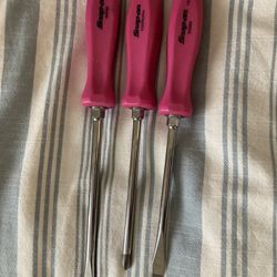 Snap- On Hot Pink Screw Drivers 