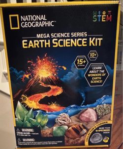 National Geographic Mega Science Series Earth Science STEM Kit 8+