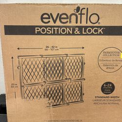 Evenflo Position & Lock Baby Gate Brand New $10 Cash or E-pay RI Daily Deals Message for appt. https://offerup.com/redirect/?o=aHR0cHM6Ly93d3cuZmFjZWJ