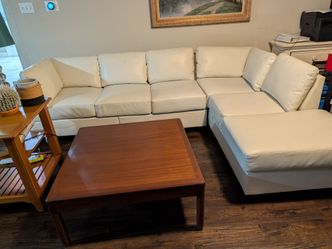 White L shape Sofa