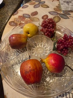 Vintage Plastic relish, chips, appetizers serving tray