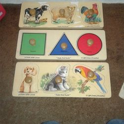 Children's Wood Puzzles