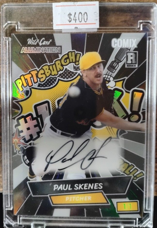 Paul Skenes Comix Autograph Rookie 1/1!!!!
