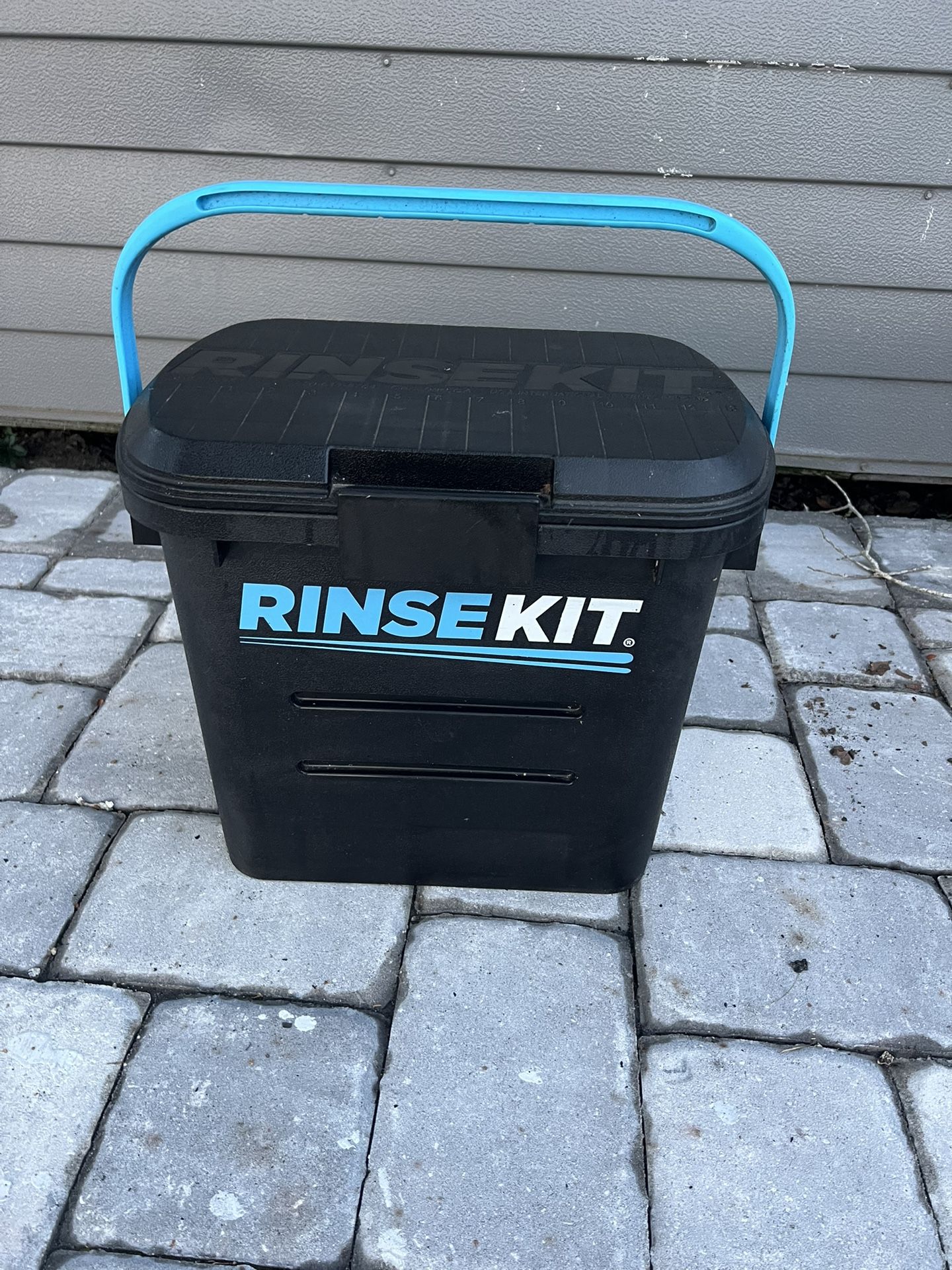 RinseKit Pressurized Portable Shower