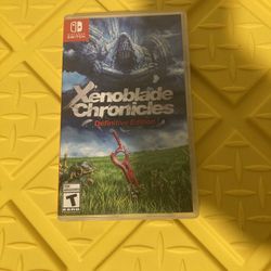 Xenoblade Chronicles Definitive Edition  Nintendo Switch