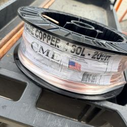 Electrical Bare Wire #4 Copper 200ft New 