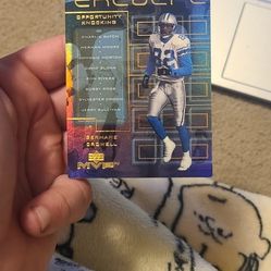Germane Crowell 2000 Upper Deck Mvp Theatre Football Card