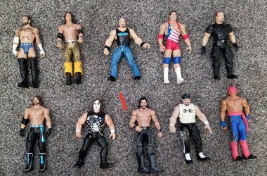 Wrestlers Figures $30 Firm Each Pack.