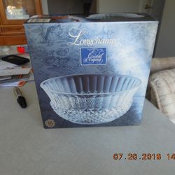 Longchamp 24% Leaded Crystal Fruit Bowl