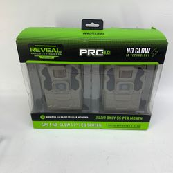 New Tactacam Reveal PRO 3.0 Cellular Trail Camera 2-Pack RV-XP3-BNDL1