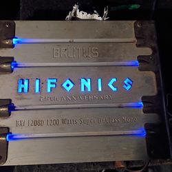 Hifonics 1200 Watt Amp