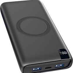 Power Bank Wireless Portable Charger 