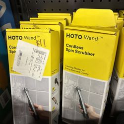 HOTO Wand Cordless Spin Scrubber