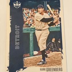 2021 Diamond Kings Base #8 Hank Greenberg - Detroit Tigers
