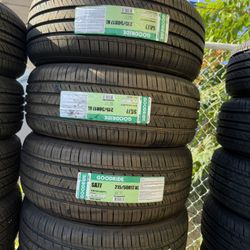 215 50 17 Vendo Un Set De Llantas Nuevas Con Garantía Marca GOODRIDE 
