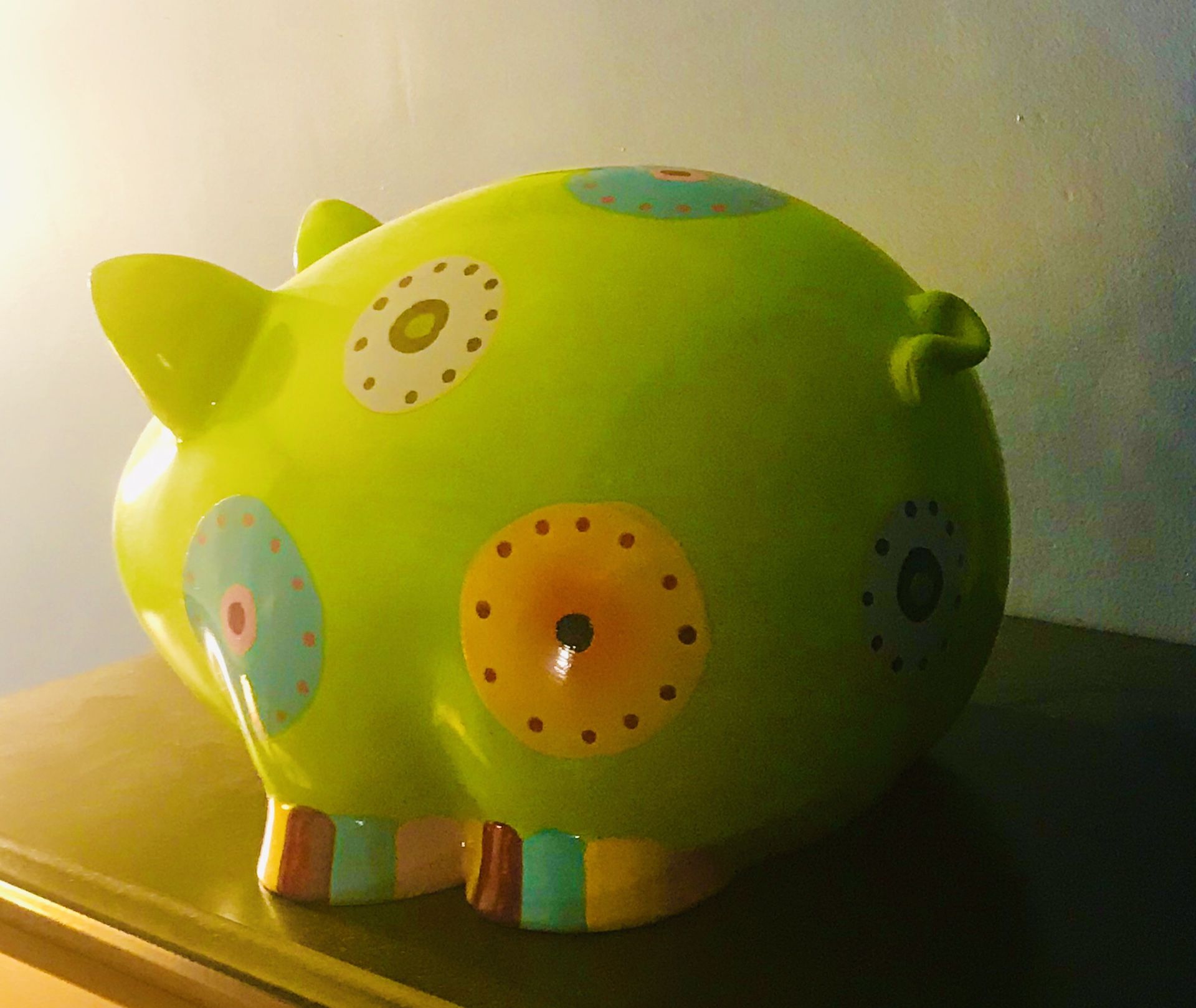 Large pig piggy bank