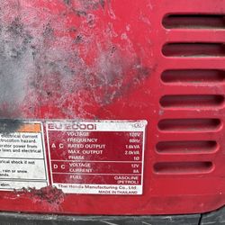 honda generator eu2000i
