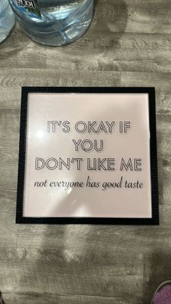 Pink and black picture for bedroom