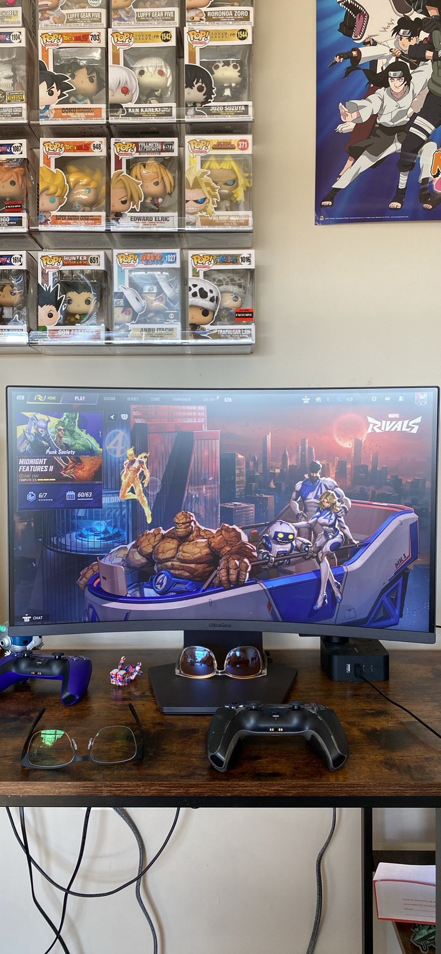 27” LG Ultra gear Curved Gaming Monitor