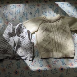 3 Month Sweater Zip Up Vest