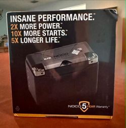 Motorcycle battery