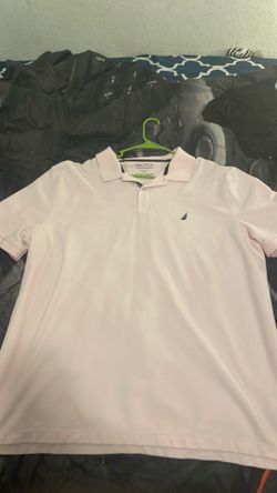 Nautica Men's 3XL Pink Performance Deck Polo Shirt