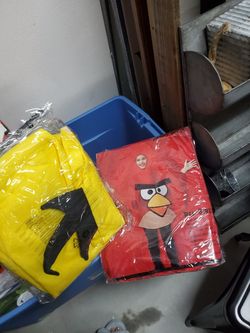 Angry birds kids costumes