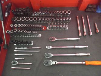 Quarter Drive 3/8 Drive A Snap-on Ratchet Set