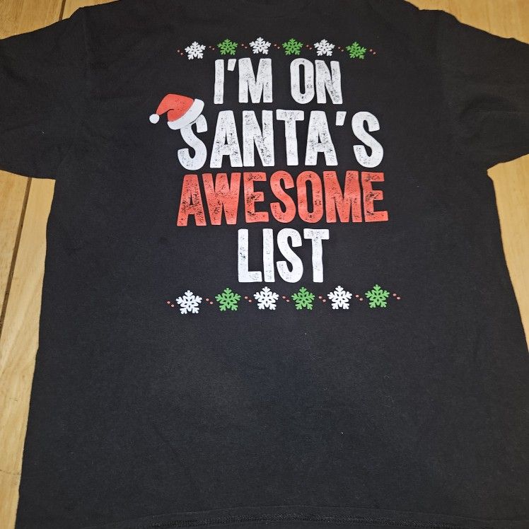 Im on Santa's Awesome List Large 