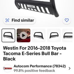 2016-2018 Toyota Tacoma Bull Bar
