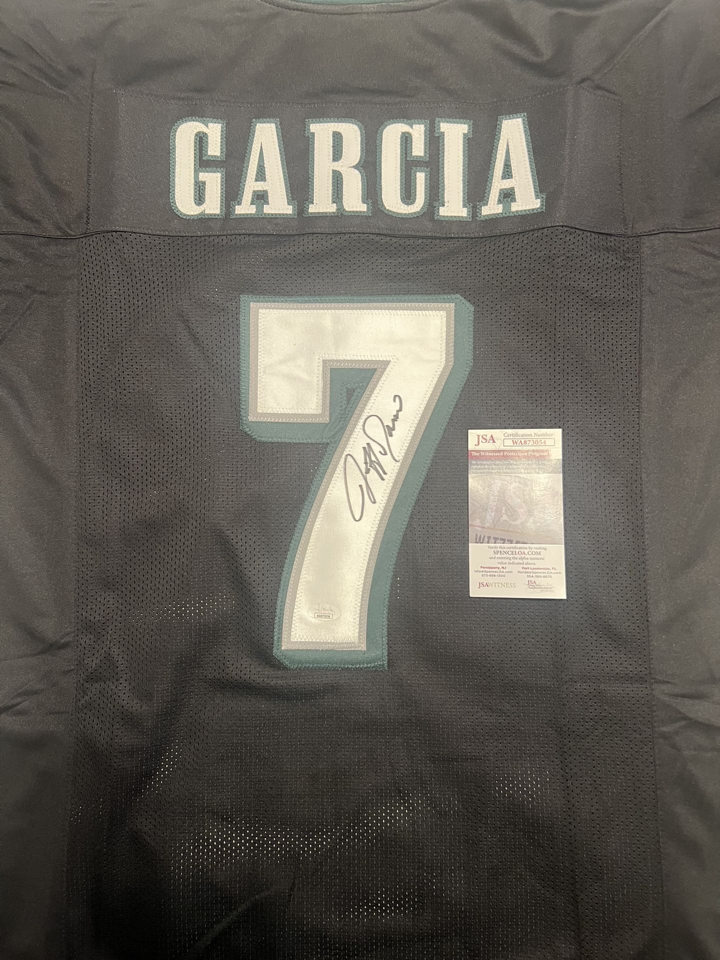 Custom autographed jersey