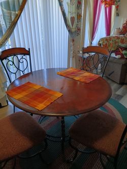 Table and chairs