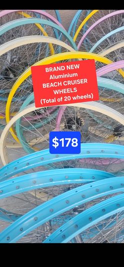 BRAND NEW BEACH CRUISER WHEELS
