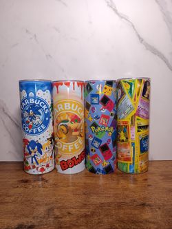 20oz Custom Video Games Tumblers